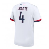 Paris Saint-Germain Manuel Ugarte #4 Udebanetrøje 2024-25 Kortærmet